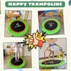 CLORIS 38in/48in Folding Trampoline - Max Load 220lbs / 450lbs