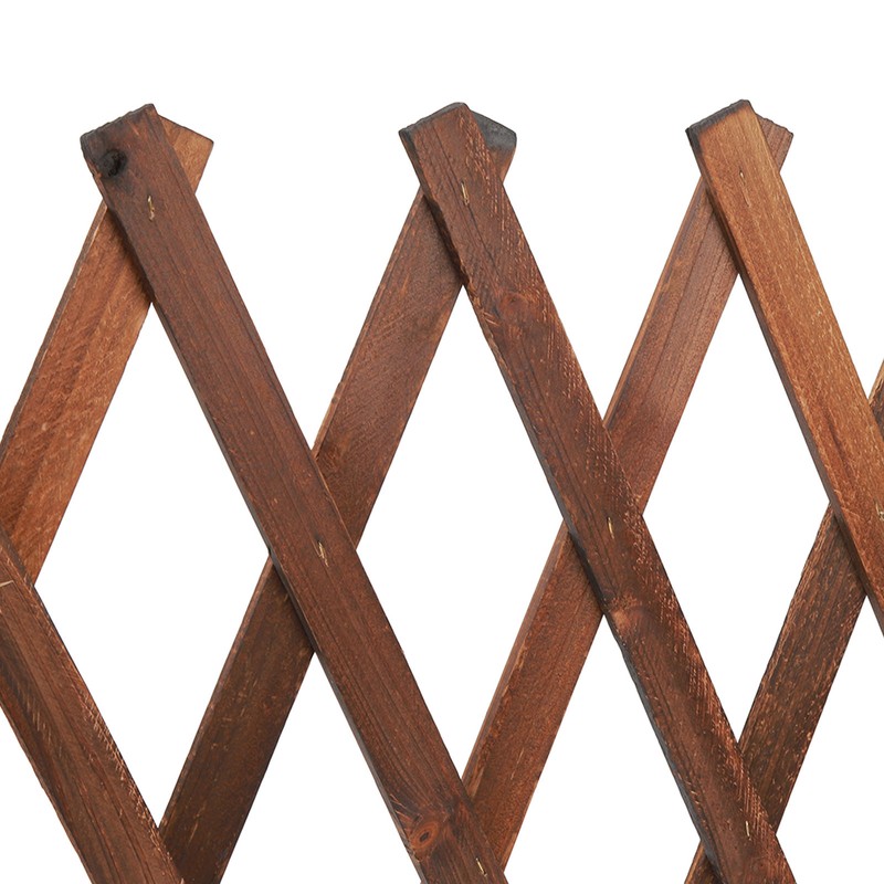 Expandable Plant Climbing Lattices Extensible Pine Fence Plant Support for