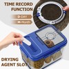 Olimingse Bread Box For Kitchen Countertop, Airtight Bread Storage Container,