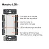 Lutron Maestro LED+ Dimmer Switch for Dimmable LED, Halogen and