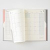 Midori Double Schedule Notebook 2026 B6 Monthly Black 22381006 (Starts