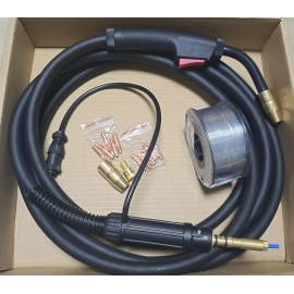 CYMPOLLIA MIG GUN &TORCH 15' 200A fits HOBART Handler 210, Handler 210MVP ALUMINUM WELDING