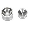 2PCS Bone Meal Cup Stainless Steel Mixing Bowl High Temperature