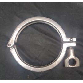 Unbranded 5 1/4" Tri Clamp Sanitary Stainless Steel 304 5.25"