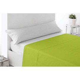 Miracle Home Soft and Comfortable 50% Polyester Pistachio Fitted Sheet 135 cm