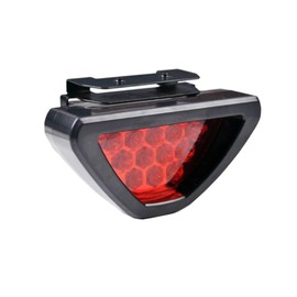 Simoni Racing Universal Stop Tail Light Red LED - Car Tail Light Third Brake Brake Light Fog Light Black