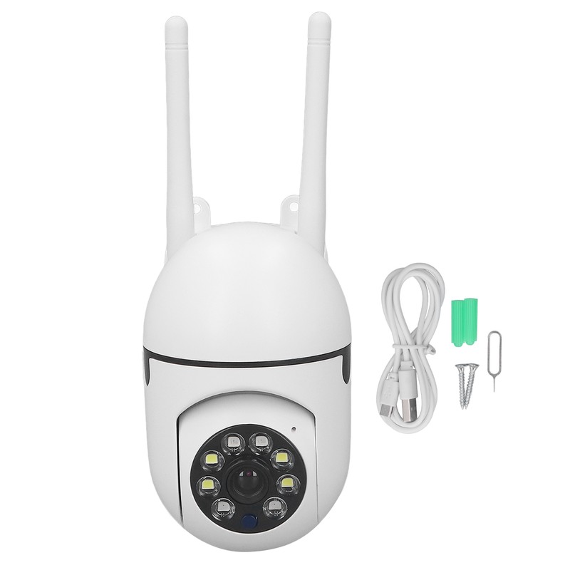 Wireless Camera Night Vision 360° 2.4G 1080P 2 Way Audio