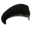 The Regimental Shop Black Military Beret 59 (7 1/4) /