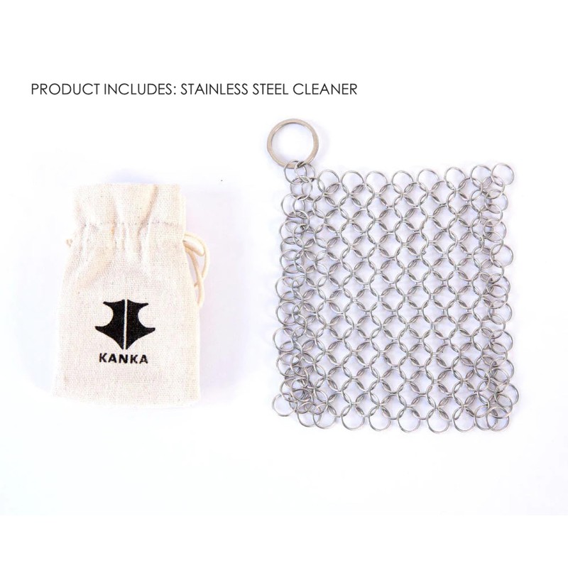 KANKA Grill Cast Iron Griddle - Extra Large Reversible Double-Sided