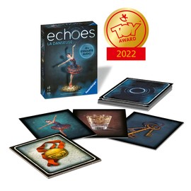 Ravensburger - Echoes La Dancer - Audio Investigation Game for Adults and Children from 14 Years - For 1 to 4 Players - Works with Free Smartphone App - Unisex - 20664 - French
