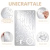 UNICRAFTALE Metal Stencils for Craft Wood Burning Viking Runes Stencil