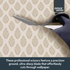 Axus Decor Perfect Tip Precision Scissors (Onyx Series) - Stainless