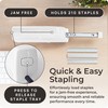 EcoElectronix Portable Automatic Electric Stapler Pro - 30 Sheet Capacity,