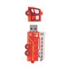 Flash Drive Cute Cartoon Car Compatible Storage Optional USB Thumb
