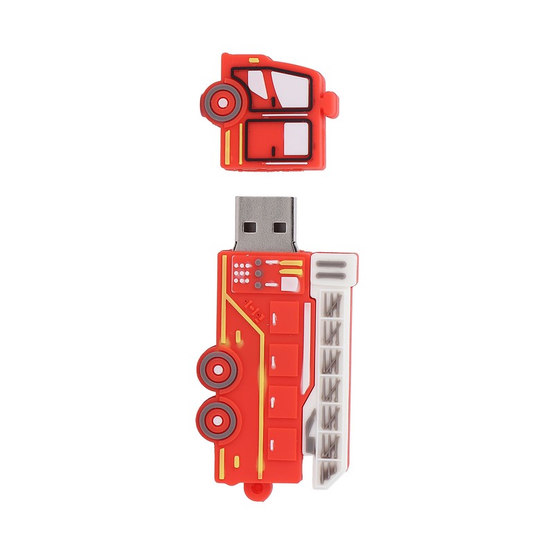 Flash Drive Cute Cartoon Car Compatible Storage Optional USB Thumb