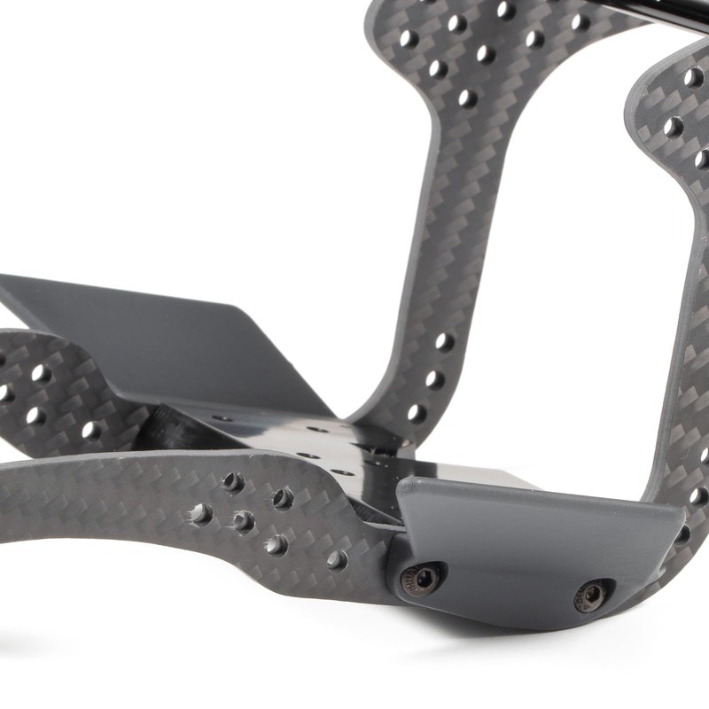 Carbon Fiber Dragon HiLow Chassis Kit Comp Cheater Rigs Frame
