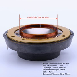 SPATHIPHYLLUM Replacement Diaphragm Fits for JBL 2415 2416 2417 2415H 2416H-1