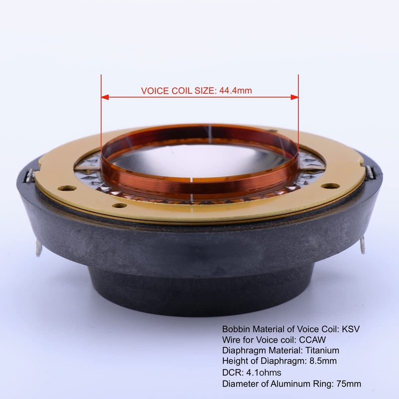 SPATHIPHYLLUM Replacement Diaphragm Fits for JBL 2415 2416 2417 2415H