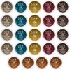 Cafe Escapes K-cups Coffee Pods Variety Sampler Includes Cafe Mocha,
