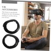 Angoily 1set Vr Lens Protector Scratch Glasses Frame Compatible Lightweight