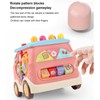 Bus Beat A Mole Toy Educational Sound Light Interactive Musical