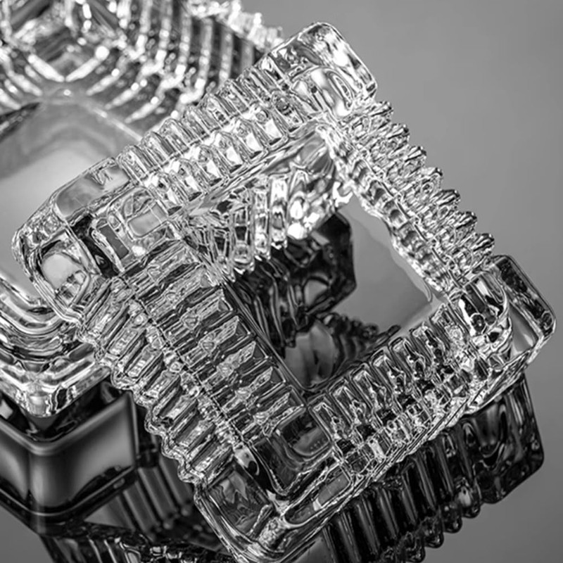 Glass ashtray 3PCS 4 inch Ashtray,