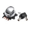 uxcell 1 Set Ignition Switch with Cover 2 Round Keys