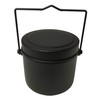 Maekawa Metal Barbecue Supplies, Black, Width 7.1 x Depth 6.1