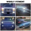 JMTBNO 71" Car Hood Light Exterior LED Strip Lights White