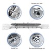 Magisale Garage Door Parts Bracket Adjustable Reinforcement Bracket, Carbon Steel