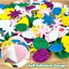 DIELIANHUA Pack of 208 Easter Crafts Children, DIY Easter Decoration