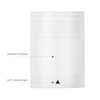 Wired Passive Motion Sensor Dual PIR Detector Warning Alarm Security