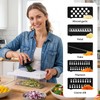 Potato Shredder for Hash Browns, 22-Piece Veggie Cutter with 14