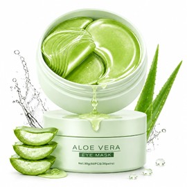 60PCS Under Eye Patches for Dark Circles, Aloe Vera Eye Patches for Women
