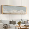 SIGNFORD Large Framed Canvas Print Wall Art Cloudscape Soft Sky