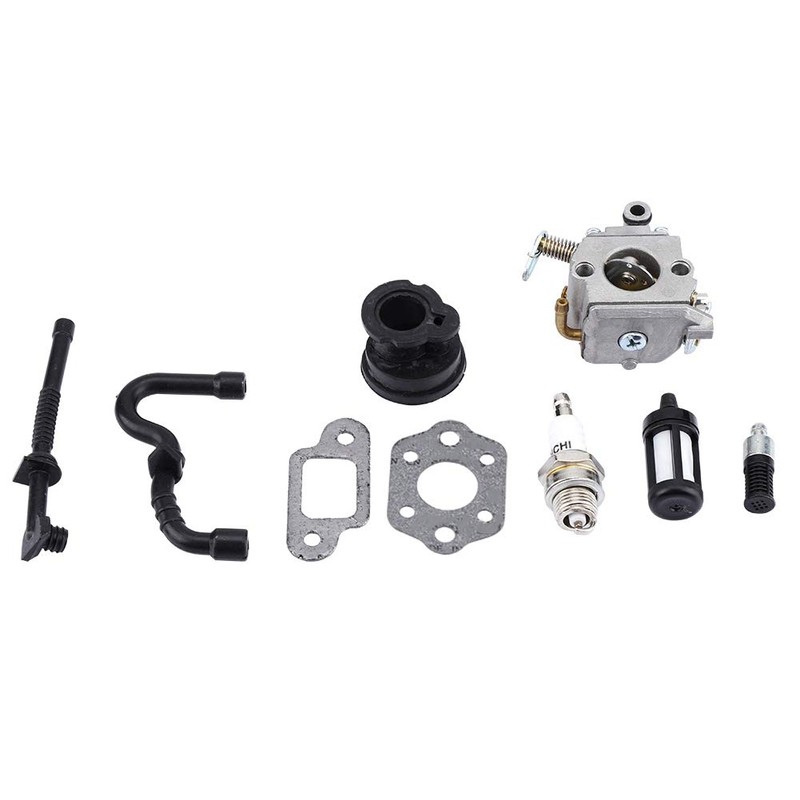 Carburetor Carburetor Set for MS170 MS180 017 018 Chainsaw Easy