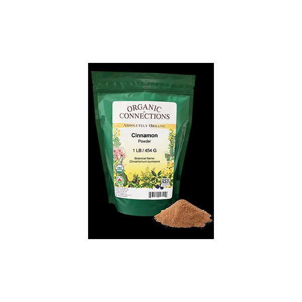 Organic Connections Cinnamon (Organic Powder) - 454g