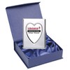 SILBERKANNE Picture Frame Heart for Passport Picture 4.5 x 5.5