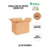 Arval Cajas Lisas De Cartón 20x15x14 Cm Paquete Con 25