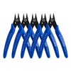KAIHAOWIN Micro Wire Cutters with Spring, 5 Pack, 5 inch