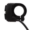 Electric Bike Light Horn Switch, 12‑72V 22.2mm/0.87in Scooter Handlebar Switch