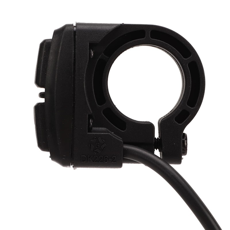 Electric Bike Light Horn Switch, 12‑72V 22.2mm/0.87in Scooter Handlebar Switch