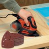 60PCS Sanding Sheets,Mouse Sanding Pads Prio-Triangle Mouse Sandpaper Assorted 40/60/80/120/180/240