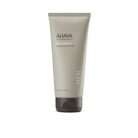 AHAVA Time To Energize Men's Mineral Shower Gel - Refreshing Shower Gel, Soothing, Energizing & Skin-Friendly Cleanser, with Osmoter, G-Force, Aloe Vera, Allantoin & Zinc, 6.8 Fl.Oz