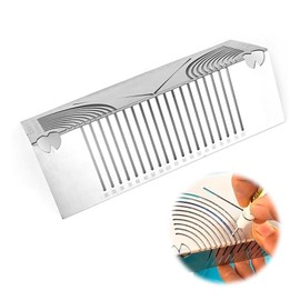 2025 Precision Flex Angle & Arc Marking Tool, Adjustable Linear Arc Dual-Purpose Scriber for Metalworking,Construction,Drawing Ruler,Tube Pipe Bending & Welding Tool(Small 9.05in/23mm)