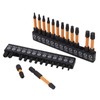 26Pcs Screwdriver Bit Star S2 Alloy Steel 1/4in Hex Shank