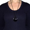 Morella Women's Necklace 31.5 inch - 80 cm gem-Stone Donut