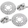 Caltric Front Left Right Brake Caliper w/Disc for Yamaha Raptor