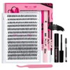 PRO DIY Eyelash Extension Kit, Individual Eyelash Kit with 280