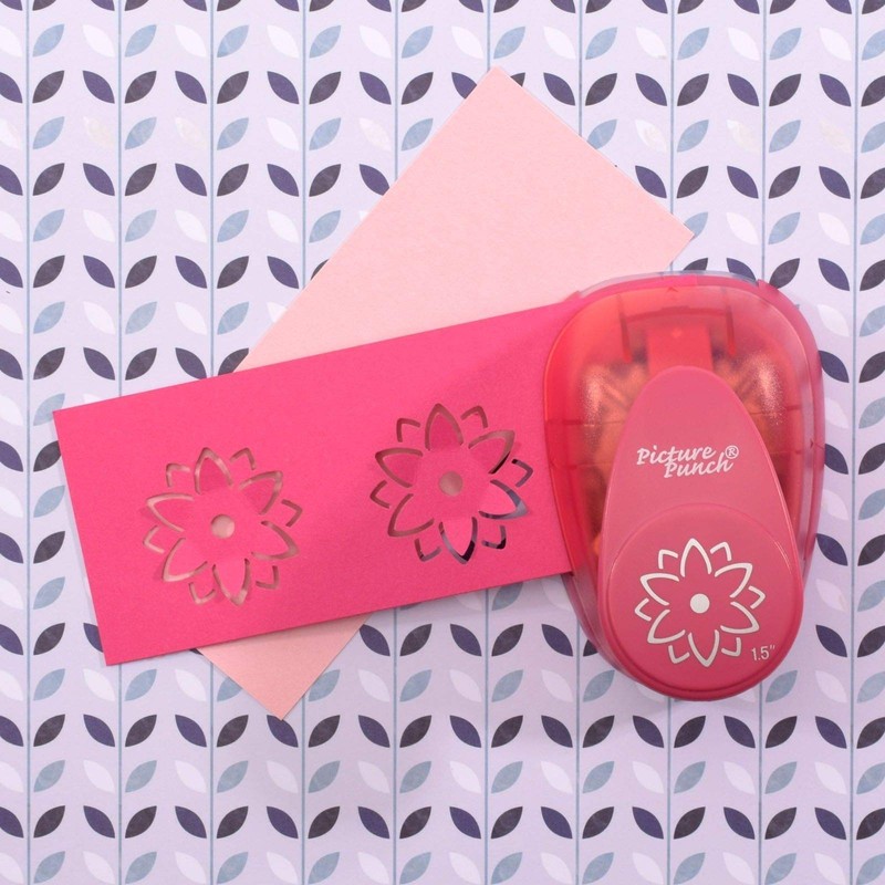 Vaessen Creative Pop Punch Flower, Multi-Colour, 12 x 8.5 x